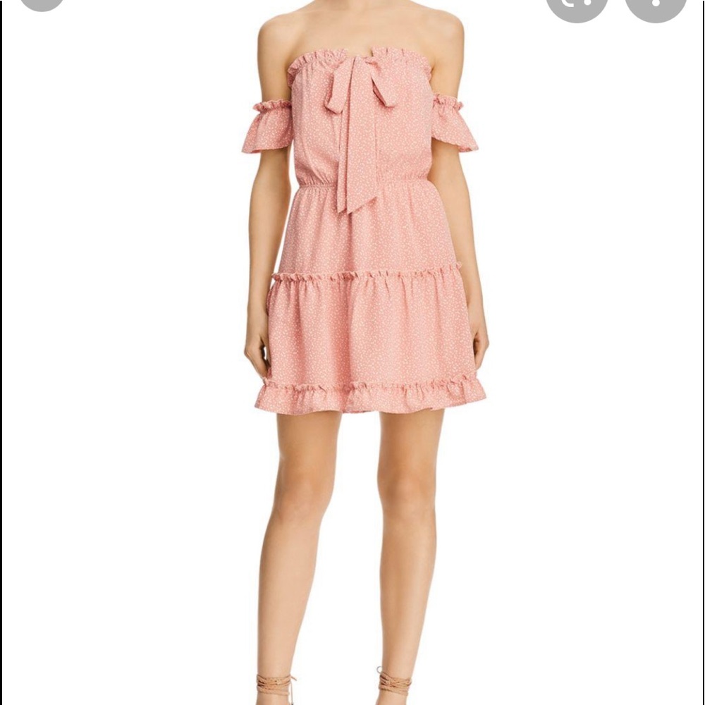 Off the Shoulder Mini Dress